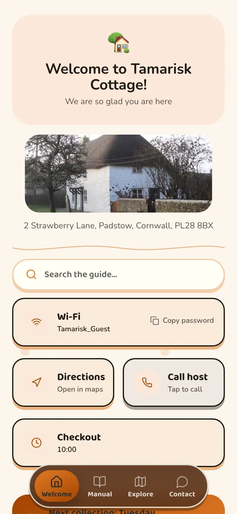 The demo guide in the Storybook theme